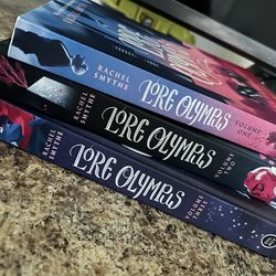 Lore Olympus set of 3 books