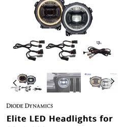 Diode Dynamics Elite Series LED Headlights For JL Wrangler