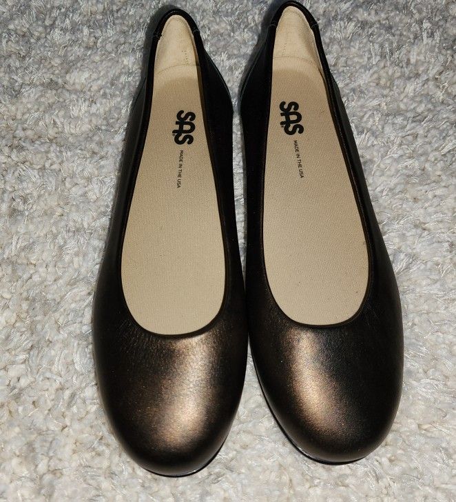 SAS Women's Scenic Ballet Flat Bronze 8M