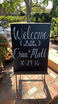 Wedding Welcome Sign