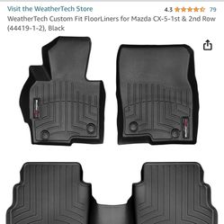 Weather Tech Floor Mats For Mazda Cx5