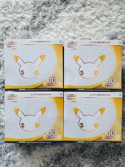 Pokemon 30th Celebration Elite Trainer Box