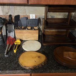 Kitchen Utensils and Furniture