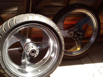 GMA Custom 3 Blade rims and tires!!!