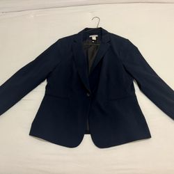 H&M NAVY BLUE BLAZER MEDIUM 10/10