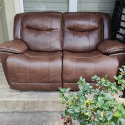 Recliner Brown Sofa.