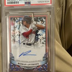 Roman anthony 2024 bowman sterling prospect auto
