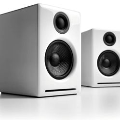 Audioengine A2+ Desktop 24 Bit Wireless Bluetooth Desktop Speakers - 60W Computer Speakers for Music and Gaming