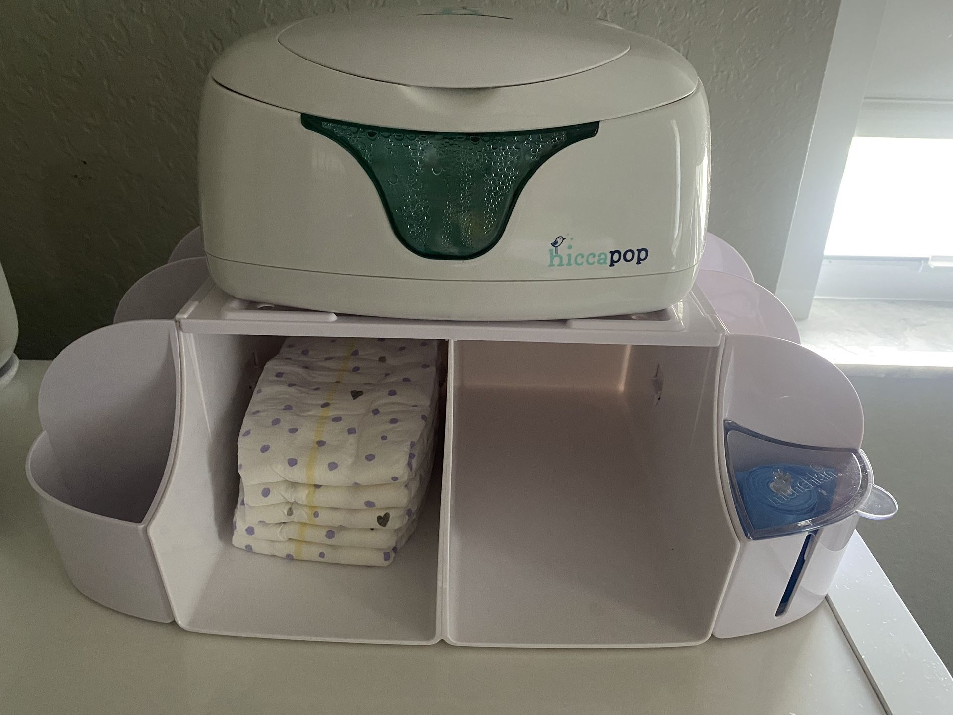 Baby Wipes Warmer And Diapers Organizer