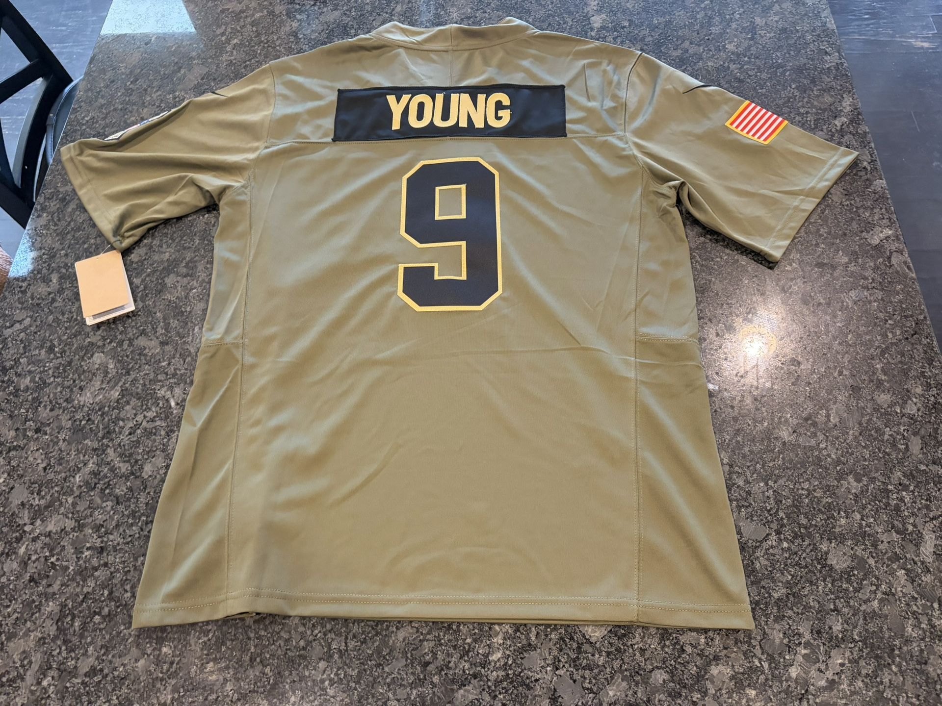 Carolina Panthers 2025 Salute To Service Jerseys Adult Sizes Small Up To 3XL