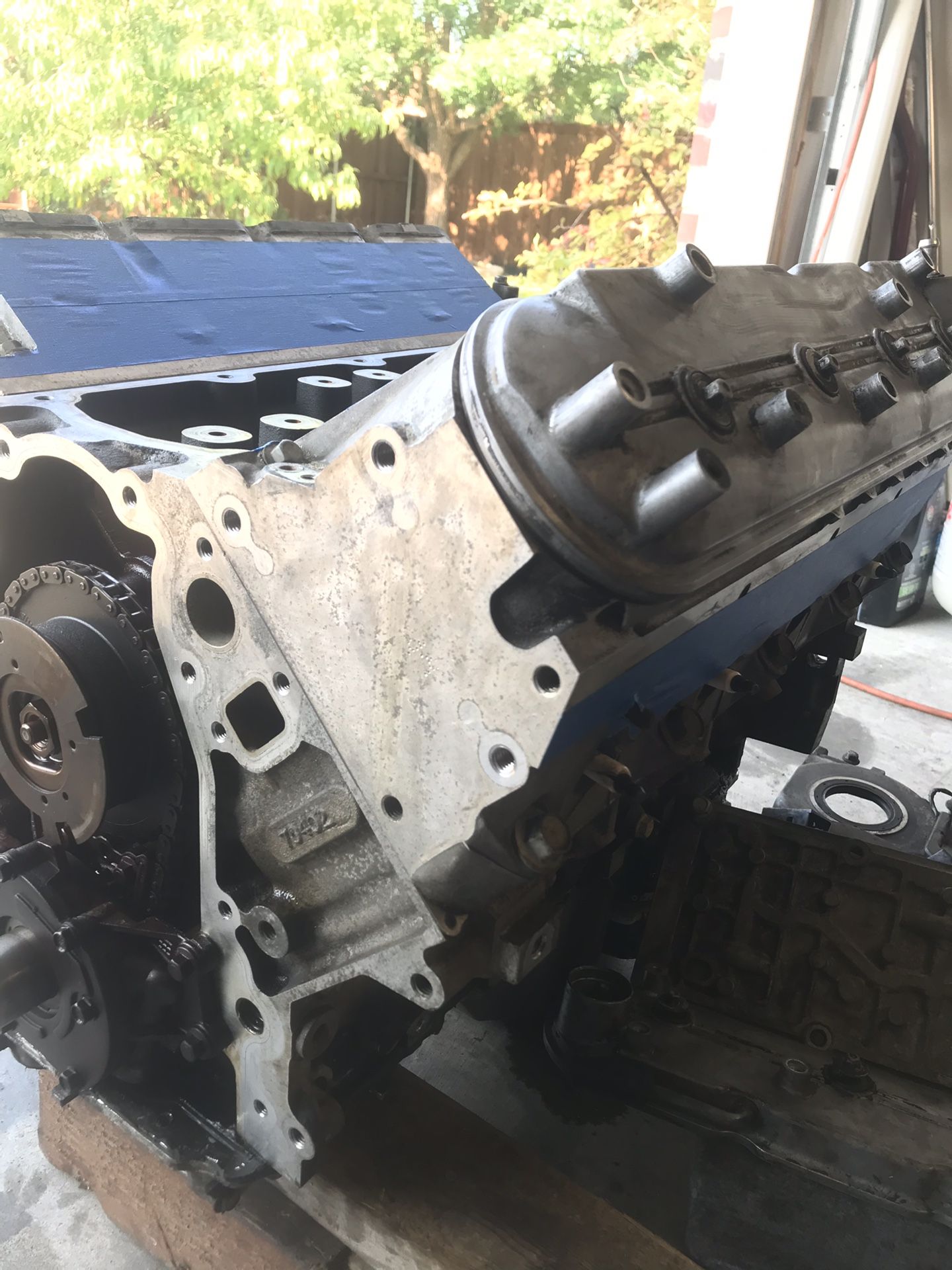 Aluminum LS2 6.0 longblock with LS3 style heads; good running shape for ...