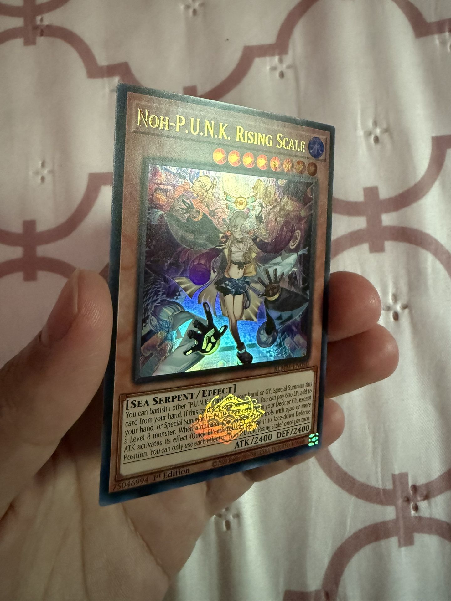 Yugioh Noh-P.U.N.K. Rising Scale