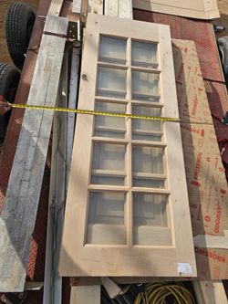 MATCHED SET – Solid Wood French Doors