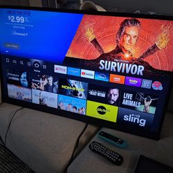 42 inch insignia comes with fire stick and remote
