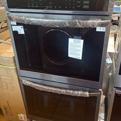 LG 30” electric double wall oven