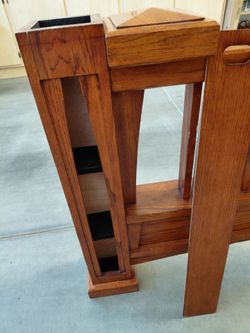 King size wood bed frame