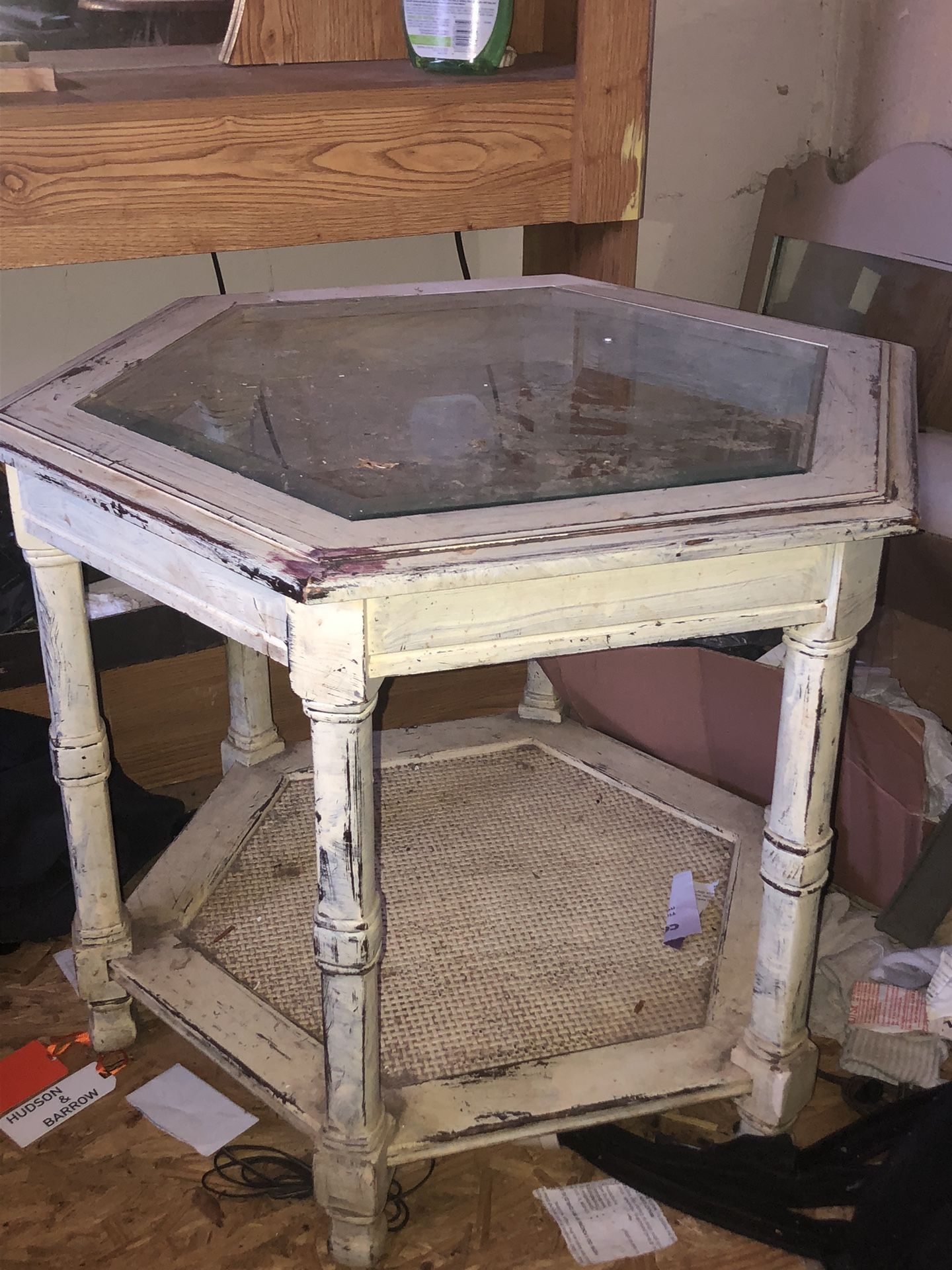2- End Tables / 2-Lamps Working ($25 Cash For All)
