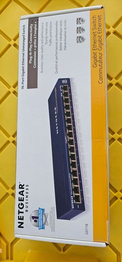 Netgear 16-Port Gigabit Switch GS116