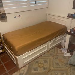 Twin Motorized Bed with Frame and Headboard