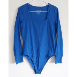 Everlane Blue Leotard NWT - Size Large