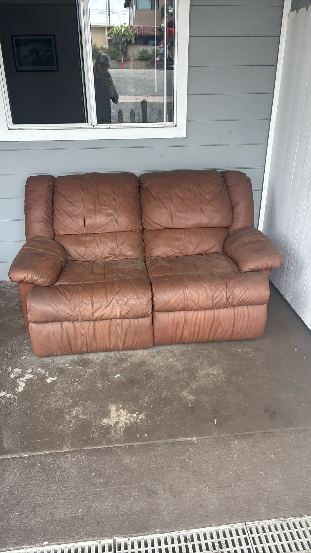 FREE Leather Couch