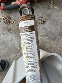Garage Door Extension Spring ( Never Been Installed)