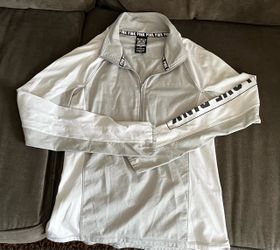 Pink ultimate half zip sweater