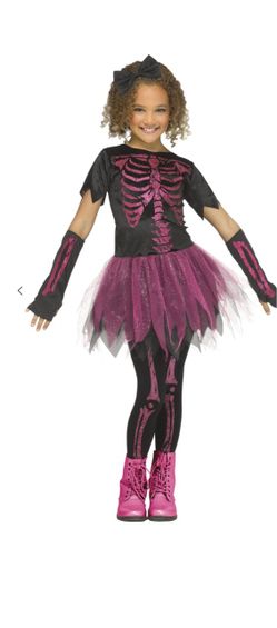 Skeleton girl costume