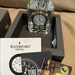 Waterford Crystal Collonade Clock