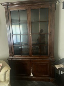 cabinet Wooden china cabinet