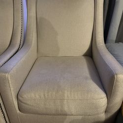 Single Seat Creme Couch