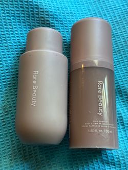 Rare Beauty hair-body-mist and lotion