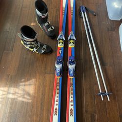 Old Ski’s, Polls, And Boots