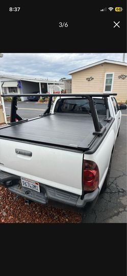 Yakima racks + retrax bed cover