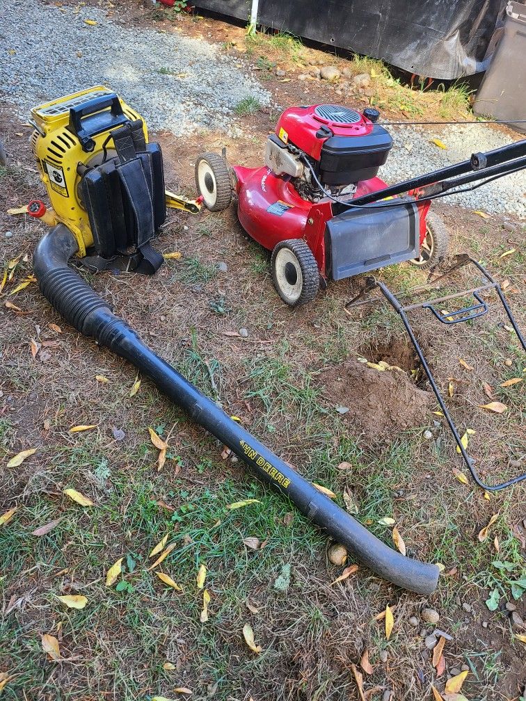 Mower And Blower