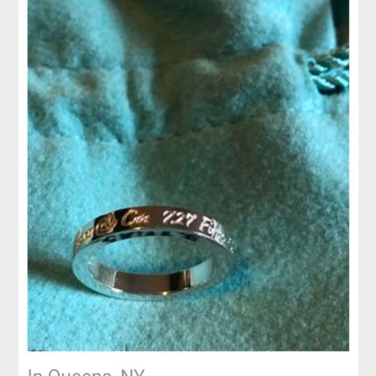 Tiffany's Ring Size 4