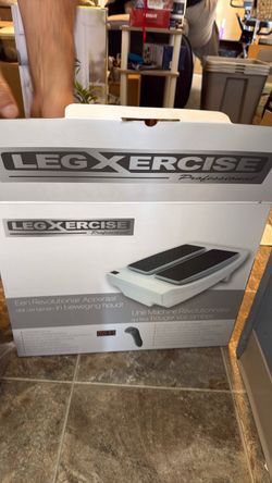 Legsxercise machine used twice