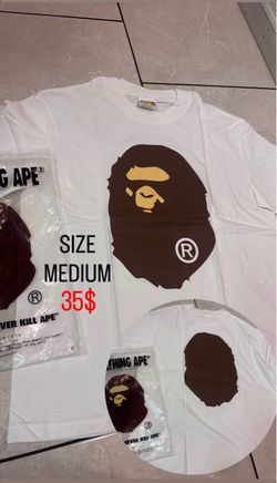 BAPE A Bathing Ape White Shirt