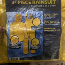 3 Piece Rain suit 