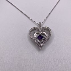 925 Heart Necklace 