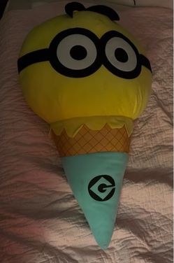 Big Minion Ice Cream Plushie