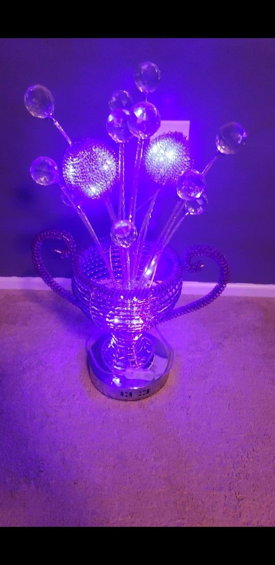 Decorative Lamp With Multiple Changing Lights Amd Modes