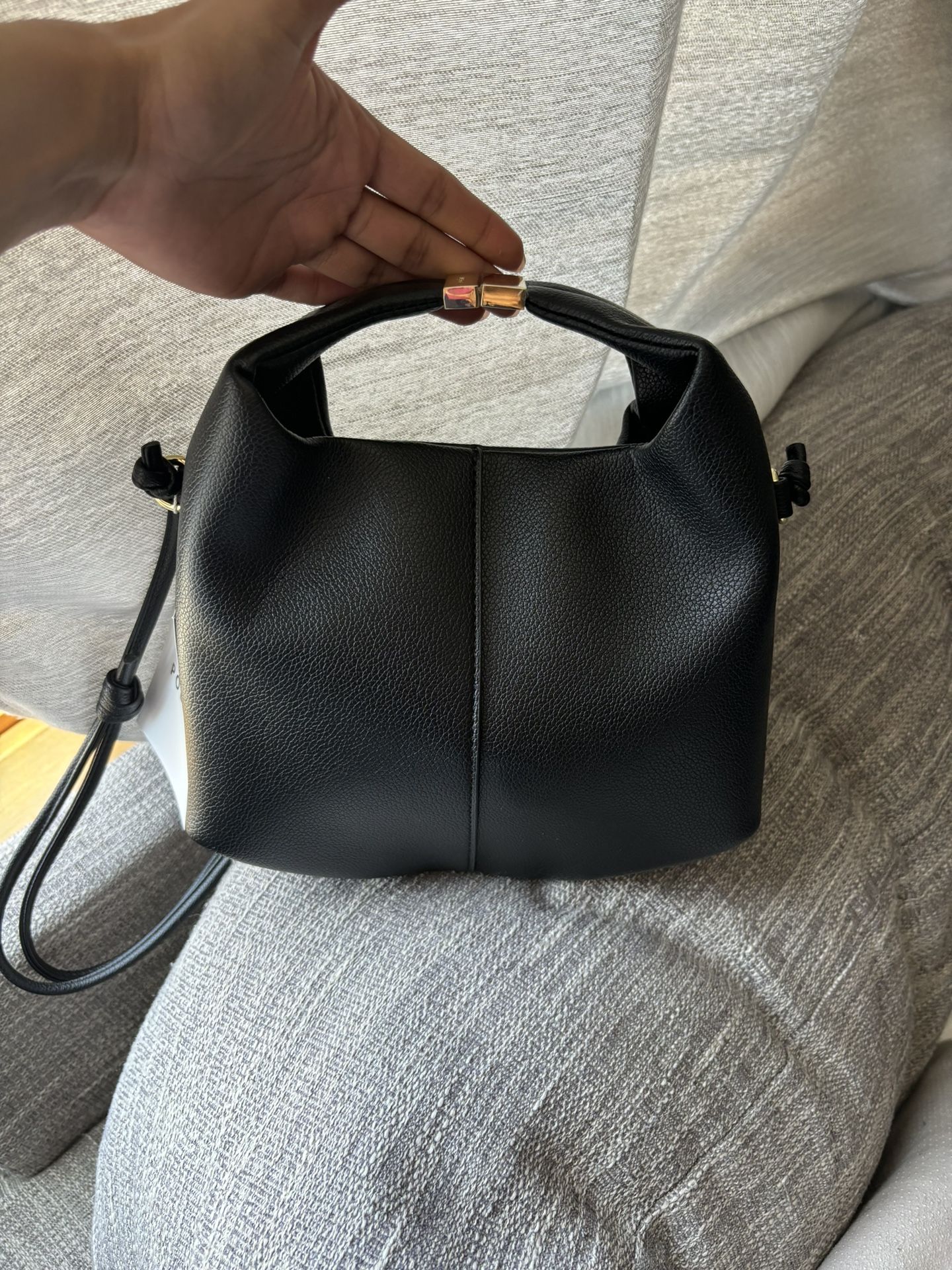 Polène Numero Sept Mini Black Bag