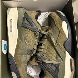 Jordan 4 Medium Olive