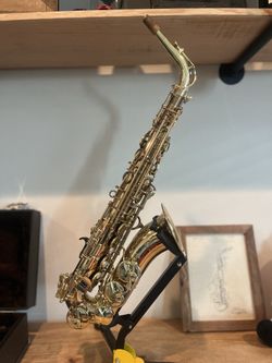 Handmade Pro Alto Sax B&S 2001 w/ Selmer S-80 Mouthpiece