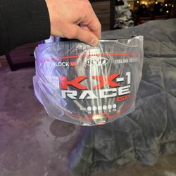 KYT KX-1 Race GP Clear Visor 