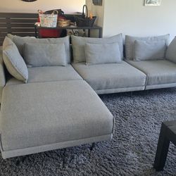 West Elm Riversible Sectional