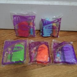 Polly World Sealed Mcdonald Toys Five Altogether.
