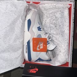 Military Blue Jordan 4 