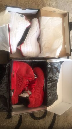 JORDAN 13's AND 5'S, BRAND NEW